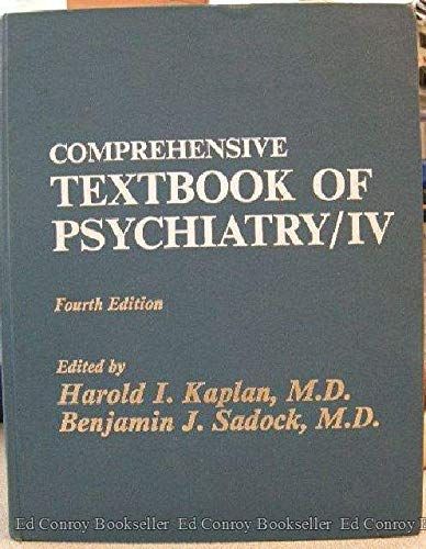 Comprehensive Textbook of Psychiatry/iv