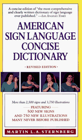 American Sign Language Concise Dictionary - Revised Edition