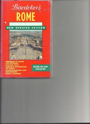Baedeker Rome/includes Map
