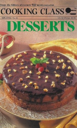 Cooking Class Desserts Cookbook