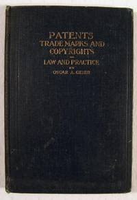 Patents, Trademarks and Copyrights: Law and Practice