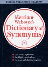 Webster's New Dictionary of Synonyms: A Dictionary of Discriminated Synonyms With Antonyms and Analogous and Contrasted Words
