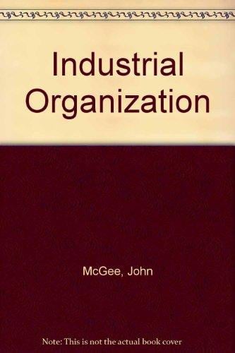 Industrial organization