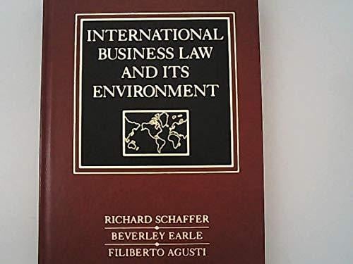 International business law and its environment