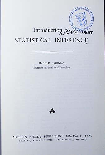 Introduction to Statistical Inference