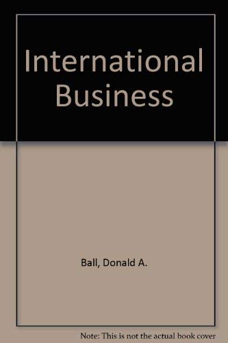 International business: Introduction and essentials