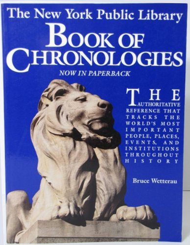 New York Public Library Book of Chronologies