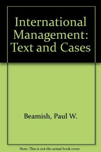 International Management - Text and Cases