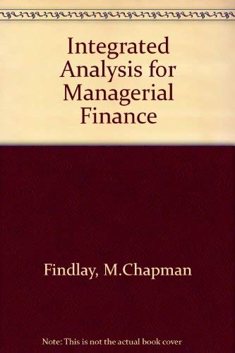 An integrated analysis for managerial finance