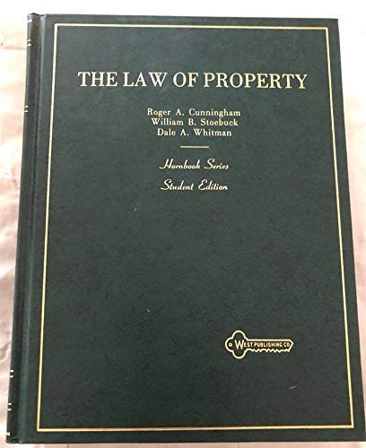 Law of Property With Supplement (HORNBOOK SERIES STUDENT EDITION)
