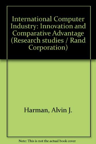 The International Computer Industry: Innovation and Comparative Advantage