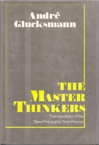 Master Thinkers by Andre Glucksmann (1980-04-03)