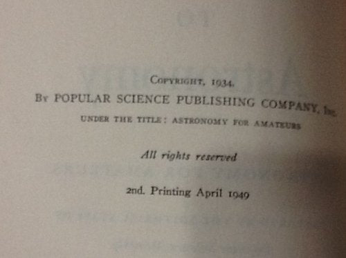 Everybody's Guide to Astronomy