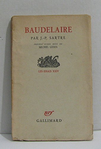 Baudelaire les essais XXIV