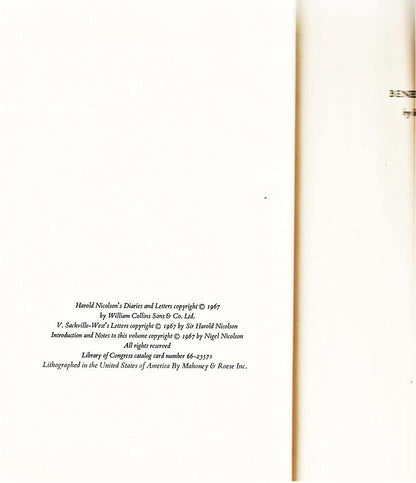 The War Years, 1939-1945: Volume II of Diaries and Letters