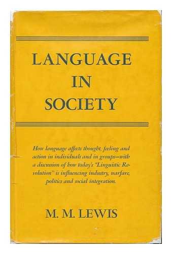 Language in society;: The linguistic revolution and social change