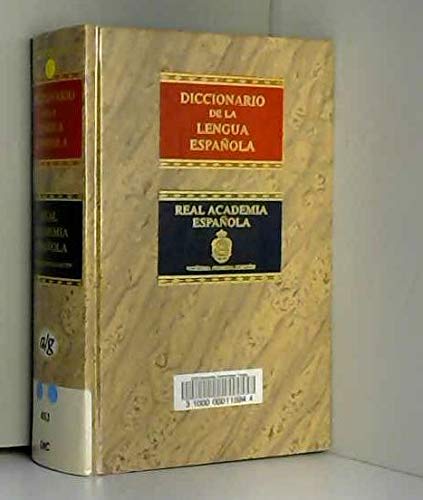 Diccionario de la lengua española (Tomo I) (A a G)