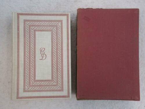 Rare Charles Dickens NICHOLAS NICKLEBY Heritage Press in Slipcase w/ Sandglass