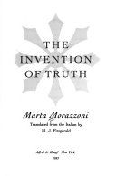 Invention of Truth