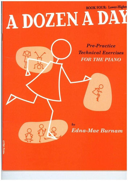 A DOZEN A DAY BOOK 4: LOWER HIGHER (EN ANGLAIS - ORANGE) (Bk. 4)