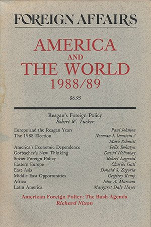 FOREIGN AFFAIRS Winter 1988/89