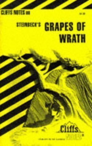 The Grapes of Wrath: Cliffs Notes Reissue Edition by James L. Roberts, John Steinbeck published by Hungry Minds Inc,U.S. (1965)