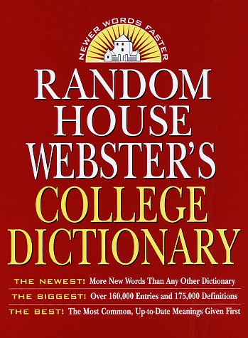 Random House Webster's College Dictionary, 2nd Edition