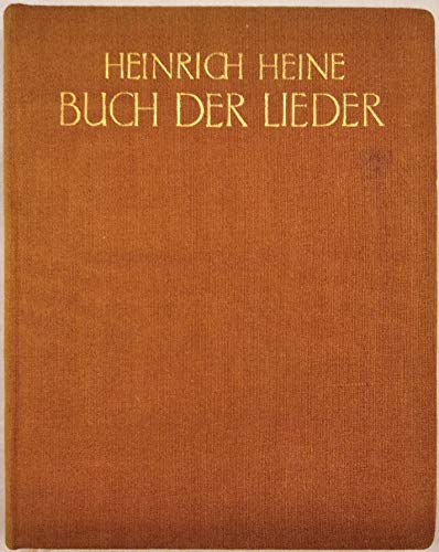 BUCH DER LIEDER.