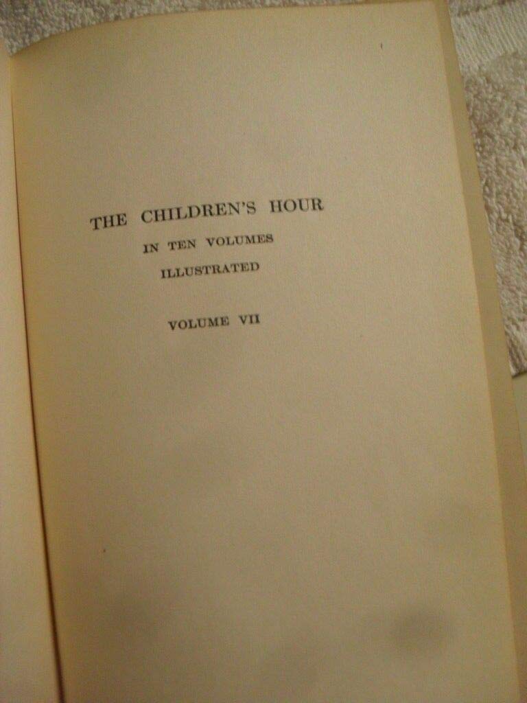 Rare The Out-Of-Door Book by Tappan Eva March Hardcover 1907 Antique Book