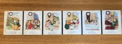 Happy Hours - Vintage Fold-out Hardcover - Gabriel&Sons Book No. 872