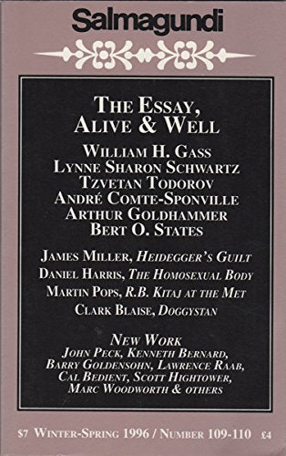Salmagundi: No. 109-110, Winter-Spring 1996.