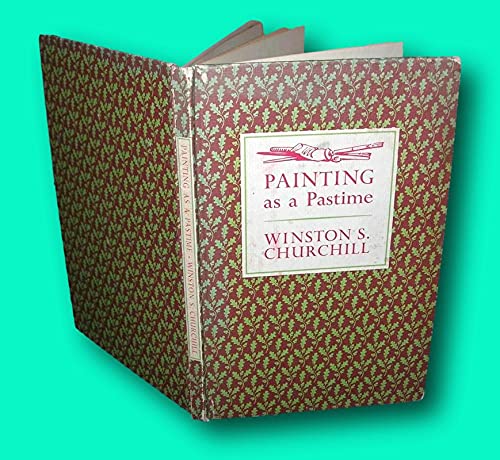Rare Winston Churchill / PAINTING AS A PASTIME 1965 Vintage Copy