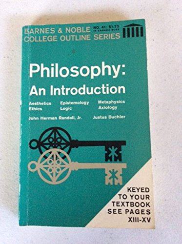 Philosophy: An Introduction [Barnes & Noble College Outline series]