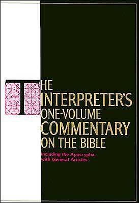 Interpreter's One Volume Commentary on the Bible