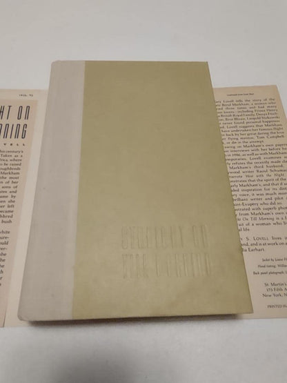 Straight on Till Morning: the Biography of Beryl Markham