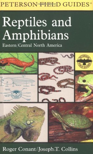 A Field Guide to Reptiles and Amphibians: Eastern and Central North America (Peterson Field Guides) 4th (fourth) by Collins, Joseph T., Conant, Roger (1998) Paperback