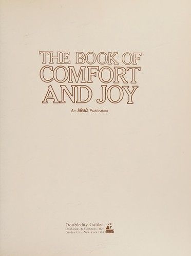 Book of Comfort and Joy