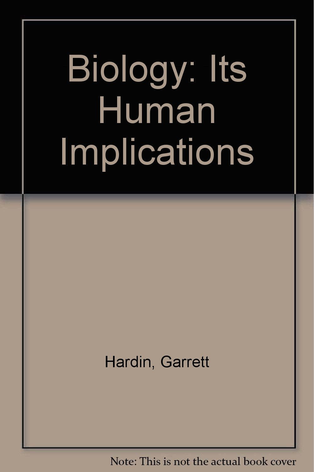 Biology Its Principles and Implications Second Edition