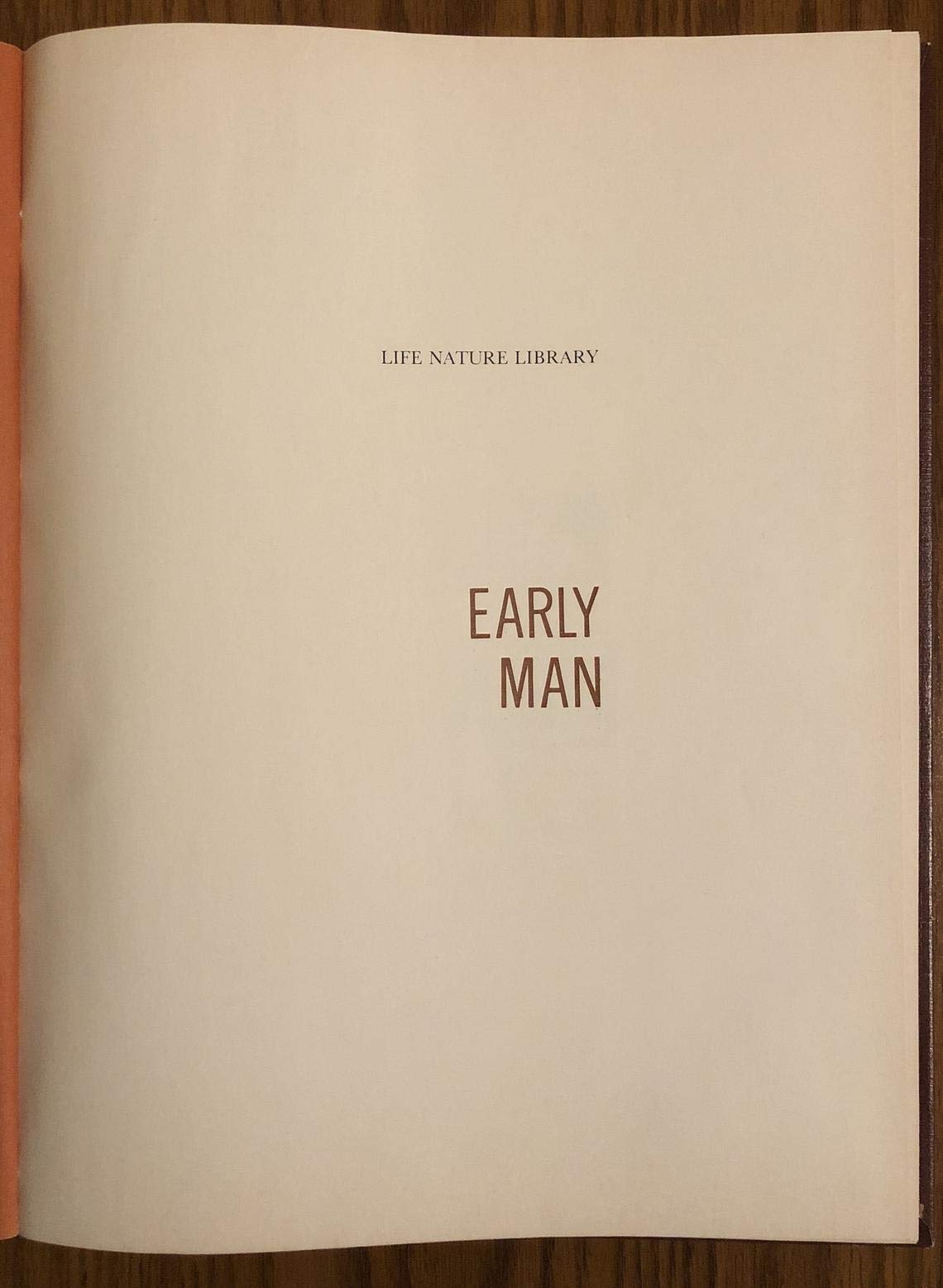 Early man (Life nature library)