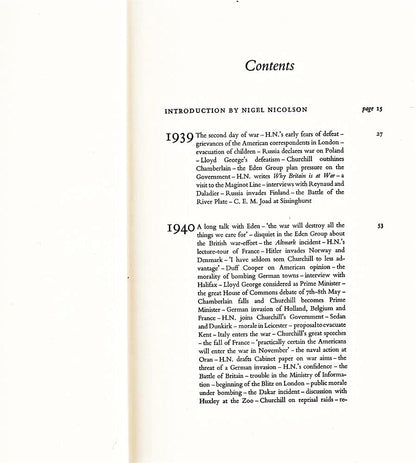 The War Years, 1939-1945: Volume II of Diaries and Letters