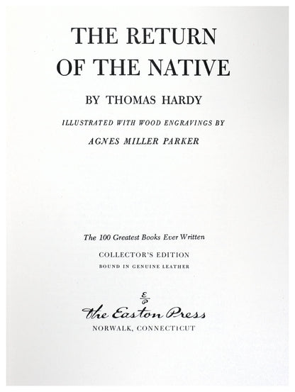 The Return of The Native (100 Greatest Books Ever Written Collector's Edition)