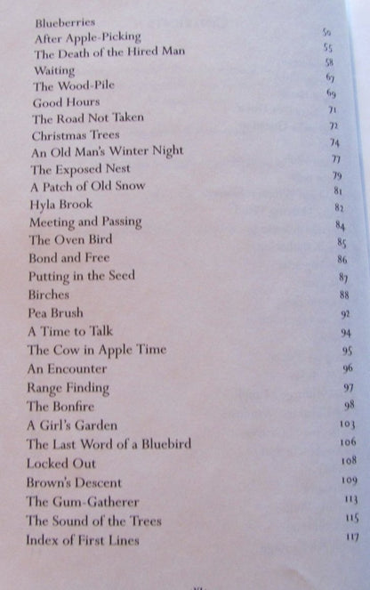 Selected Poems: Robert Frost