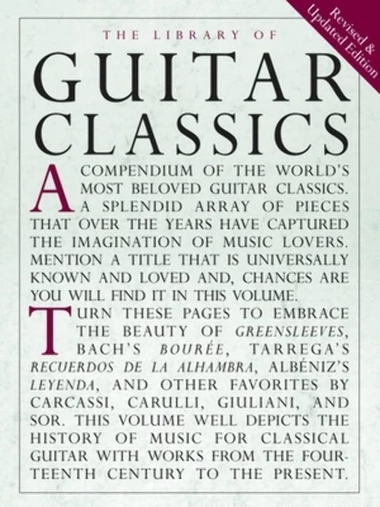 Library of Guitar Classics (Library of Series)