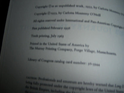 Long Days Journey into Night