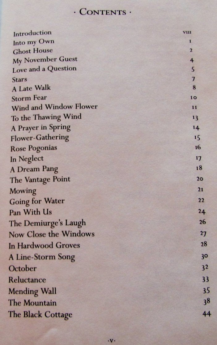 Selected Poems: Robert Frost