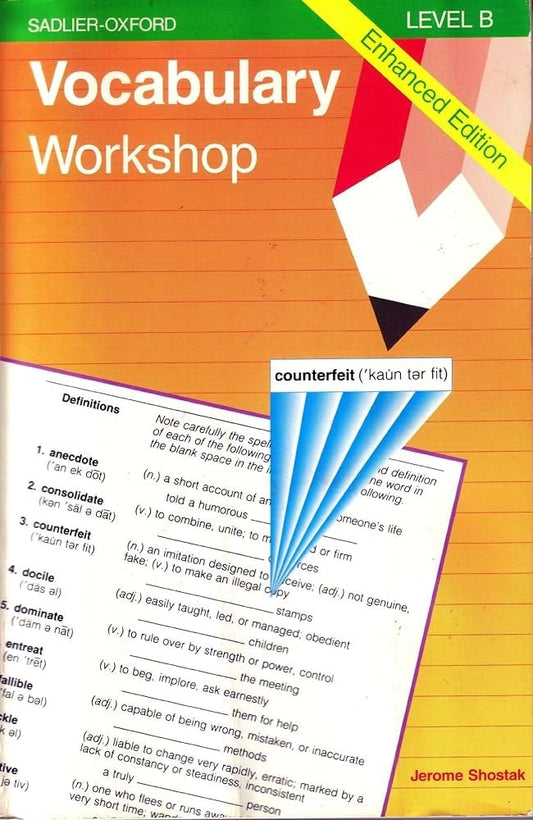 Vocabulary Workshop, Level F, Enhanced Edition