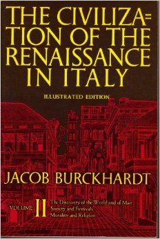 Civilization of the Renaissance in Italy, Vol 1
