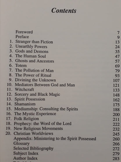 Unearthly Powers: A Christian's Handbook on Primal and Folk Religions