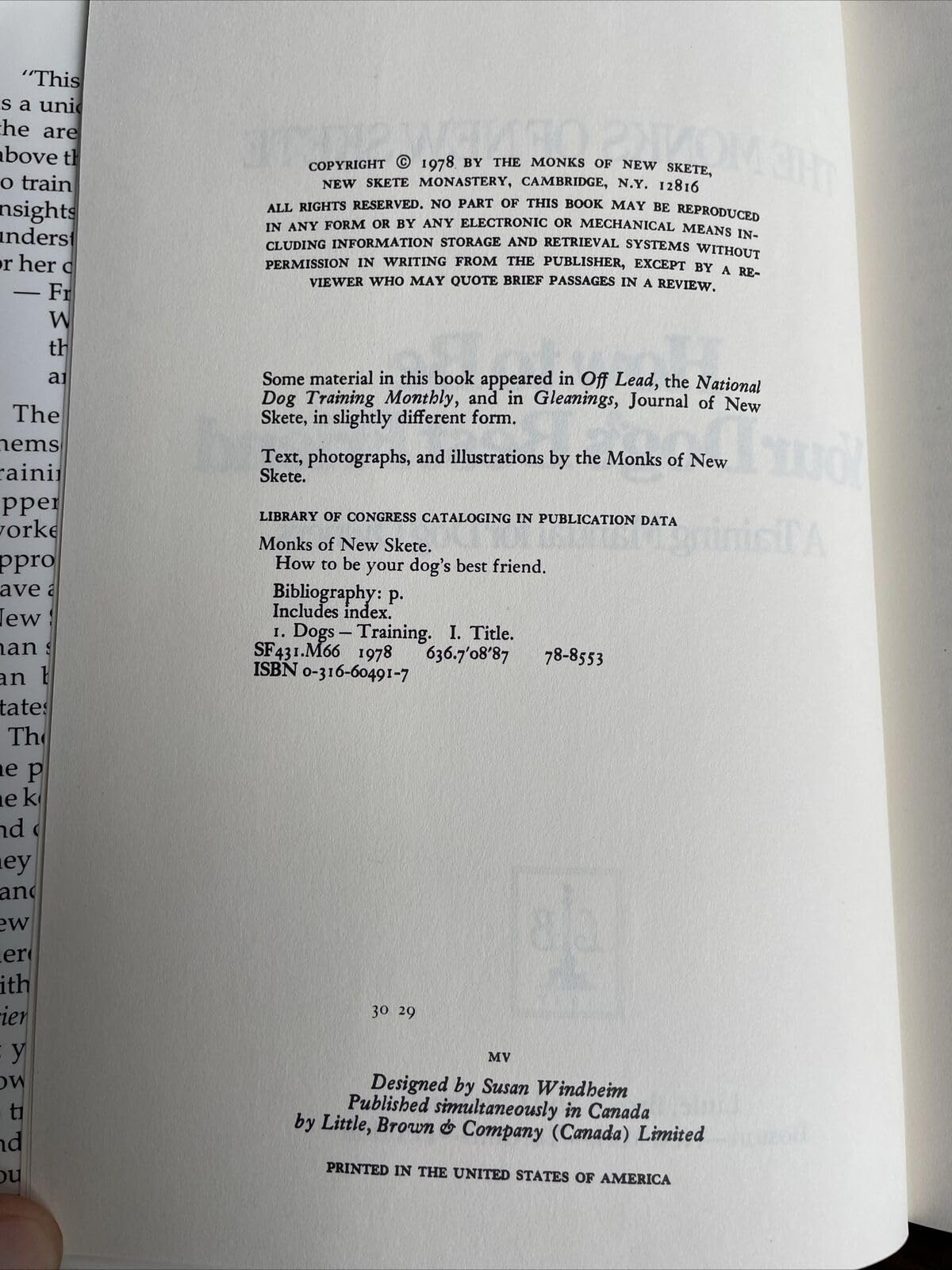 How to Be Your Dog's Best Friend: A Training Manual for Dog Owners