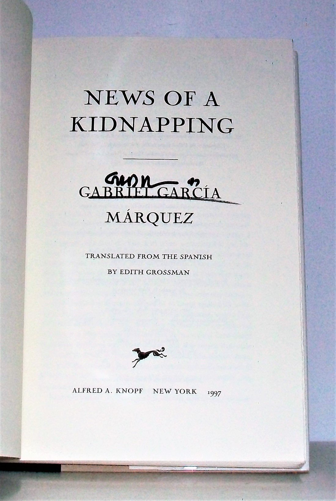 News of a Kidnapping